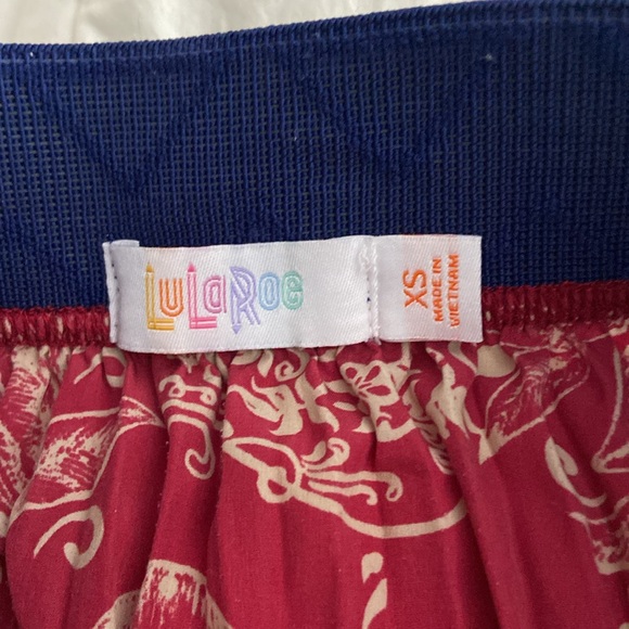 LulaRoe flowy skirt - Picture 4 of 4